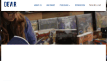 Tablet Screenshot of devir.com